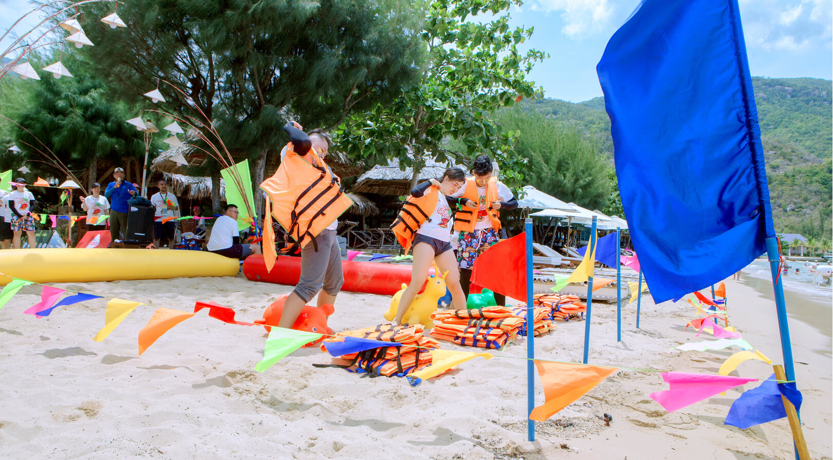 Kinh nghiệm tổ chức Team building Nha Trang trên Đảo Khỉ